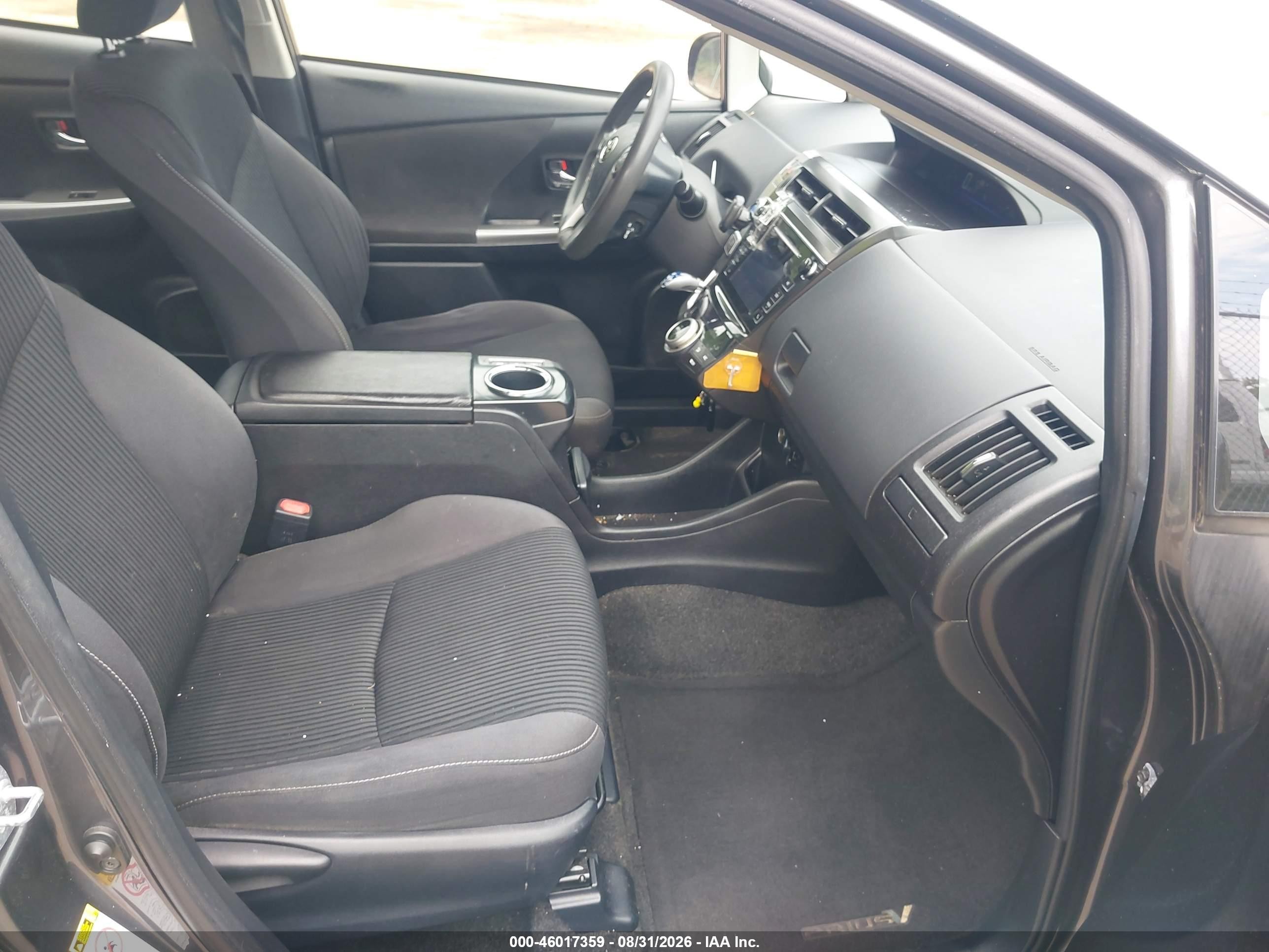 2015 Toyota Prius V Two Gray vin: JTDZN3EU4FJ038100