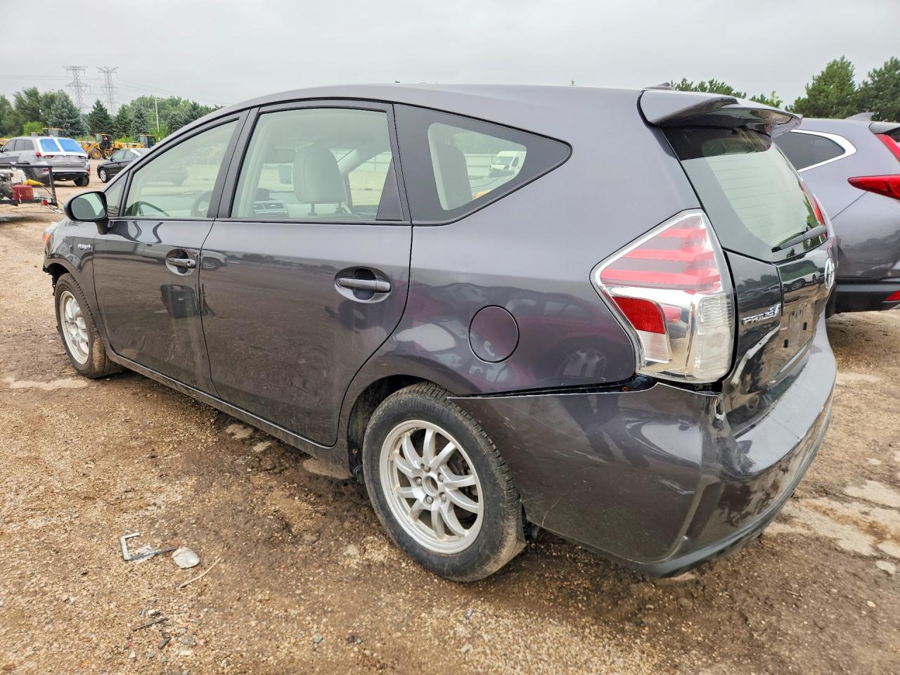 2015 Toyota Prius V Four Gray vin: JTDZN3EU4FJ038761