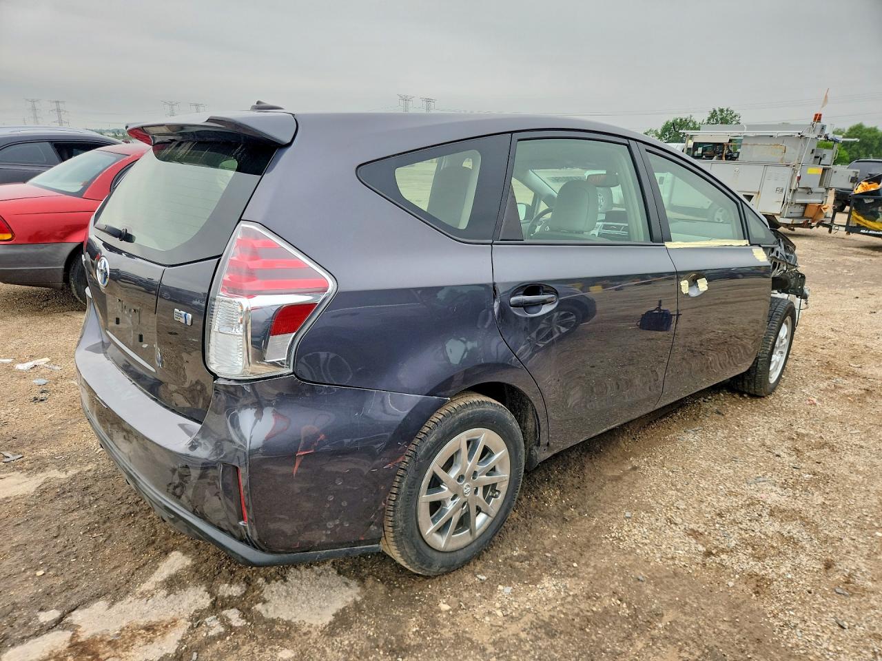 2015 Toyota Prius V Four Gray vin: JTDZN3EU4FJ038761