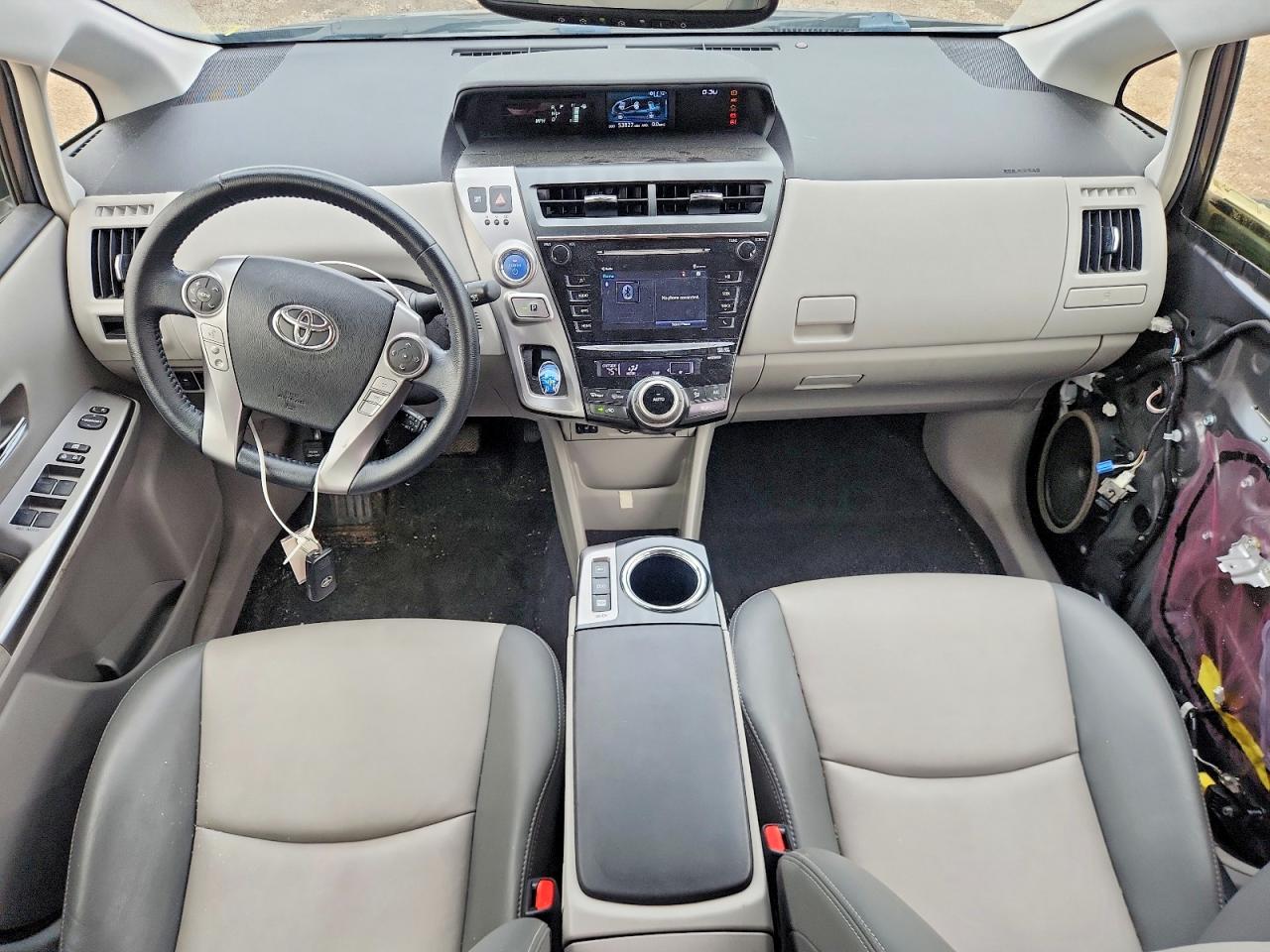 2015 Toyota Prius V Four Gray vin: JTDZN3EU4FJ038761