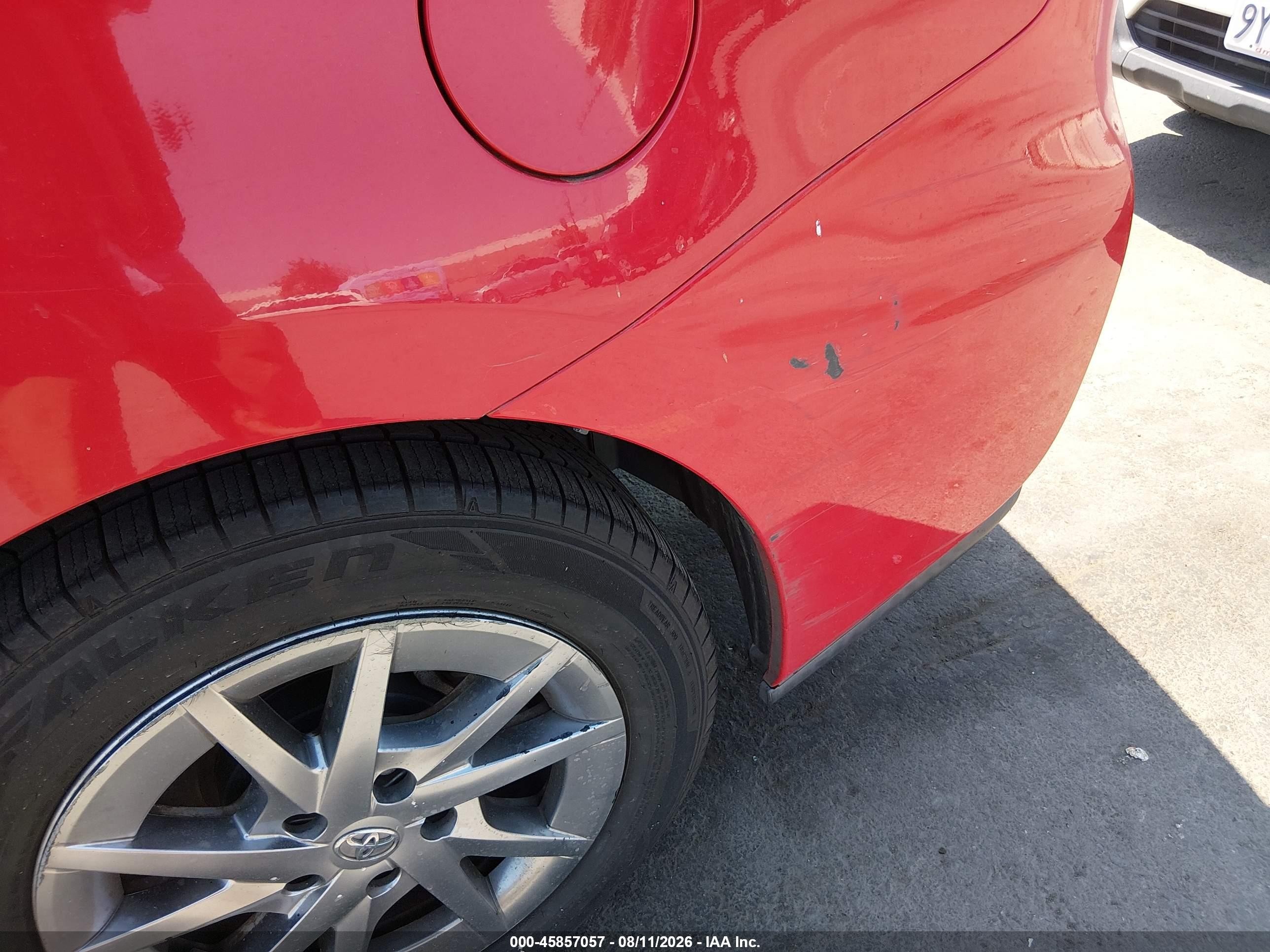 2015 Toyota Prius V Four Red vin: JTDZN3EU4FJ039330