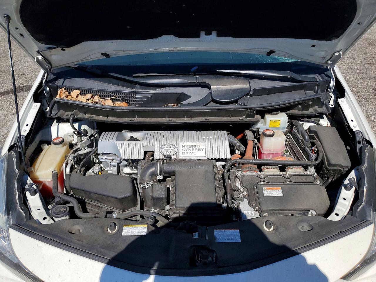 2015 Toyota Prius V Three White vin: JTDZN3EU4FJ040445
