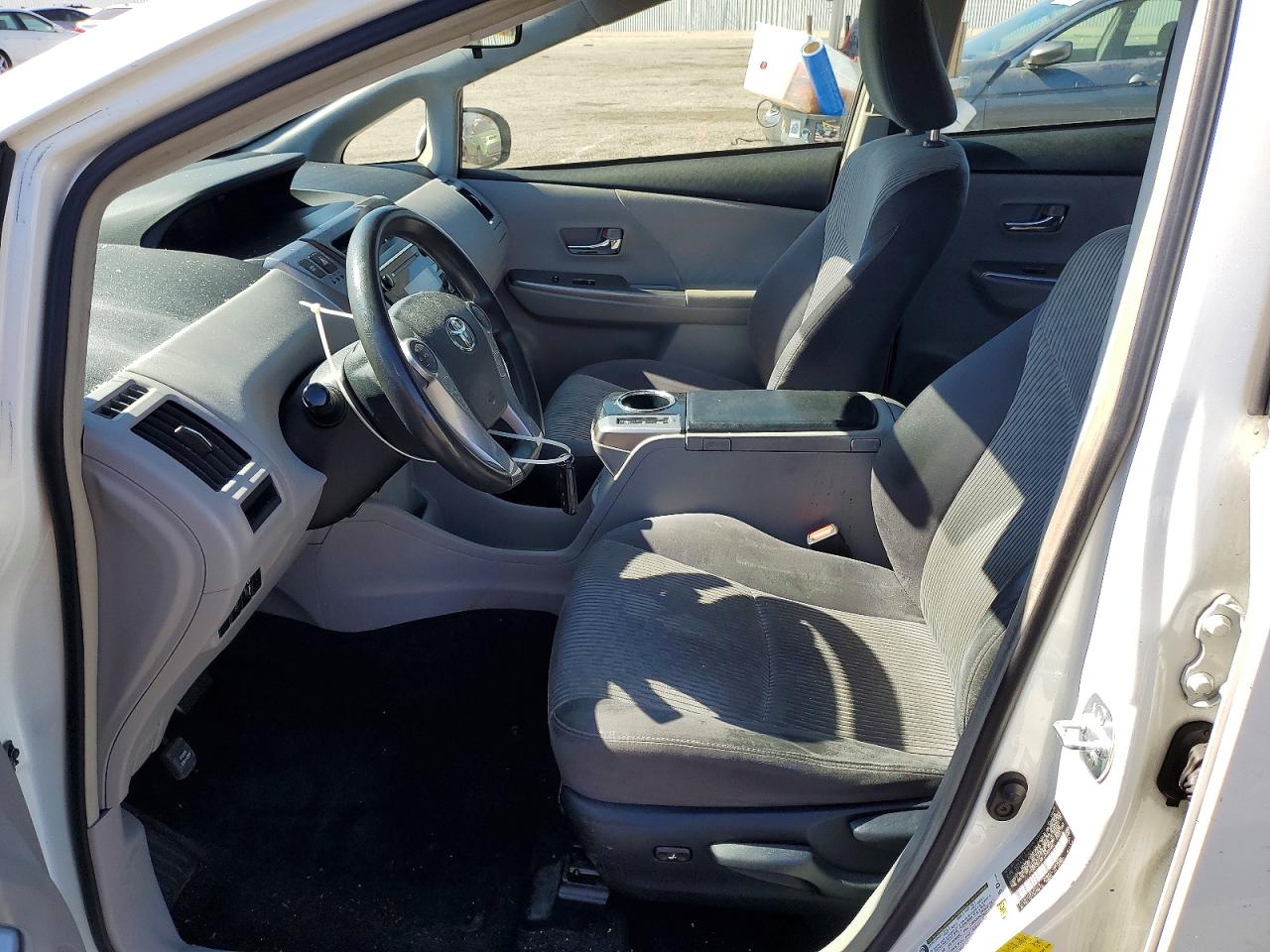 2015 Toyota Prius V Three White vin: JTDZN3EU4FJ040445