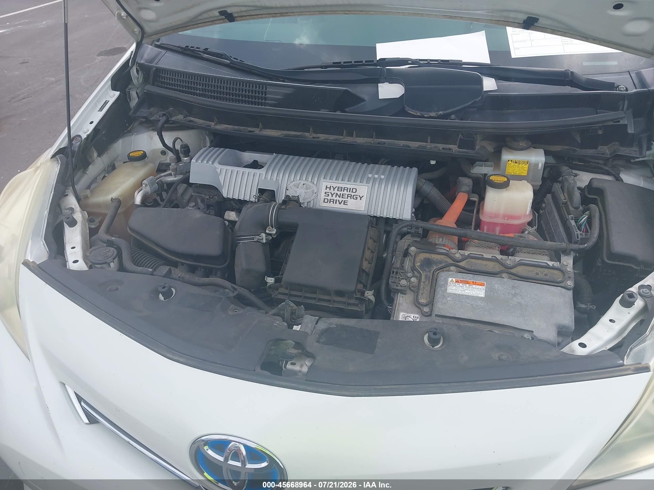 2012 Toyota Prius V Three White vin: JTDZN3EU5C3076788