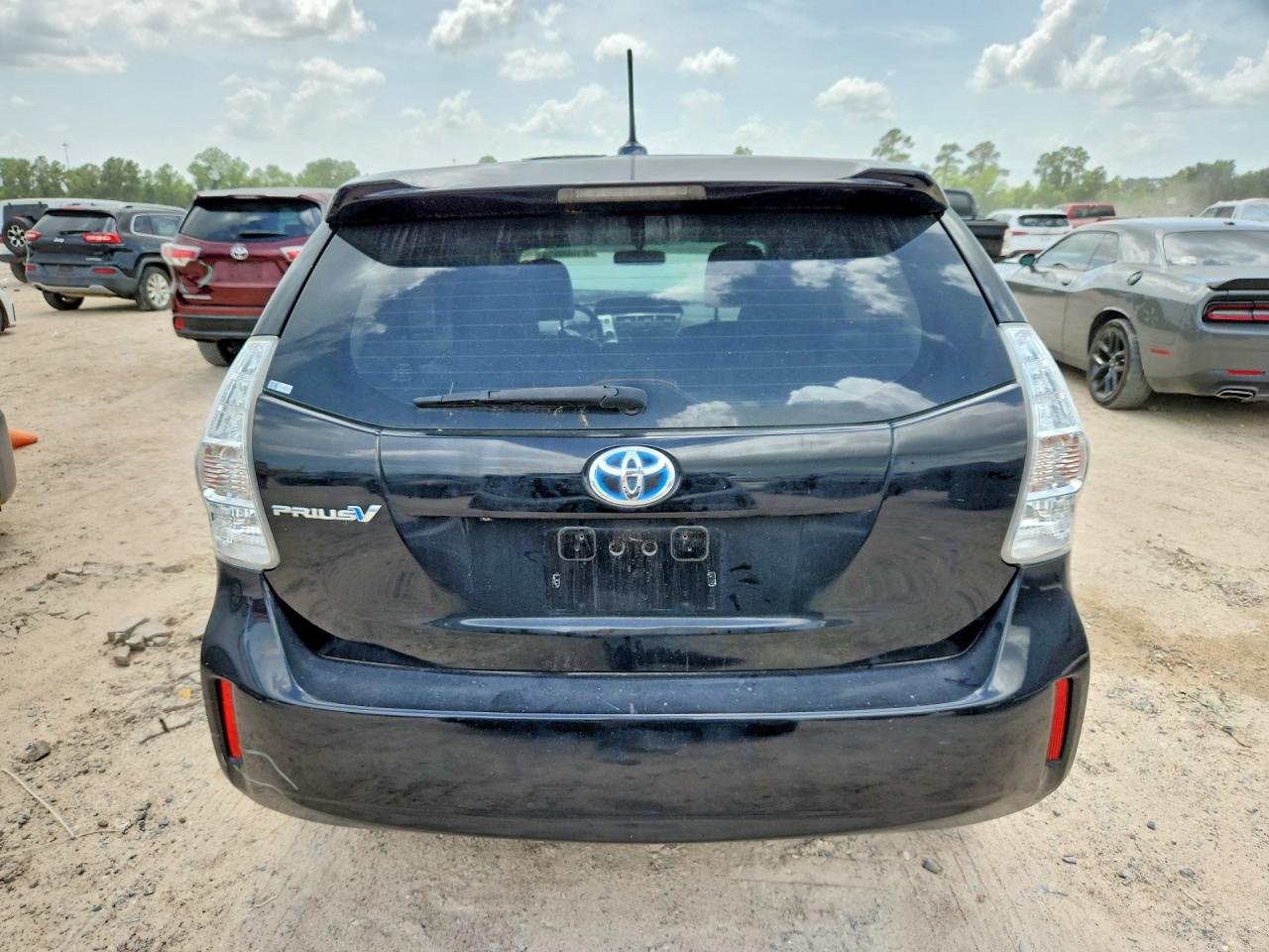 2012 Toyota Prius V Three Black vin: JTDZN3EU5C3104136