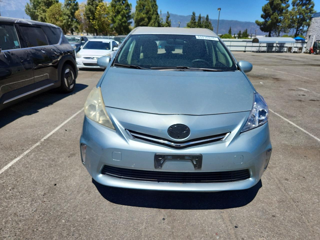2012 Toyota Prius V Three Blue vin: JTDZN3EU5C3115606