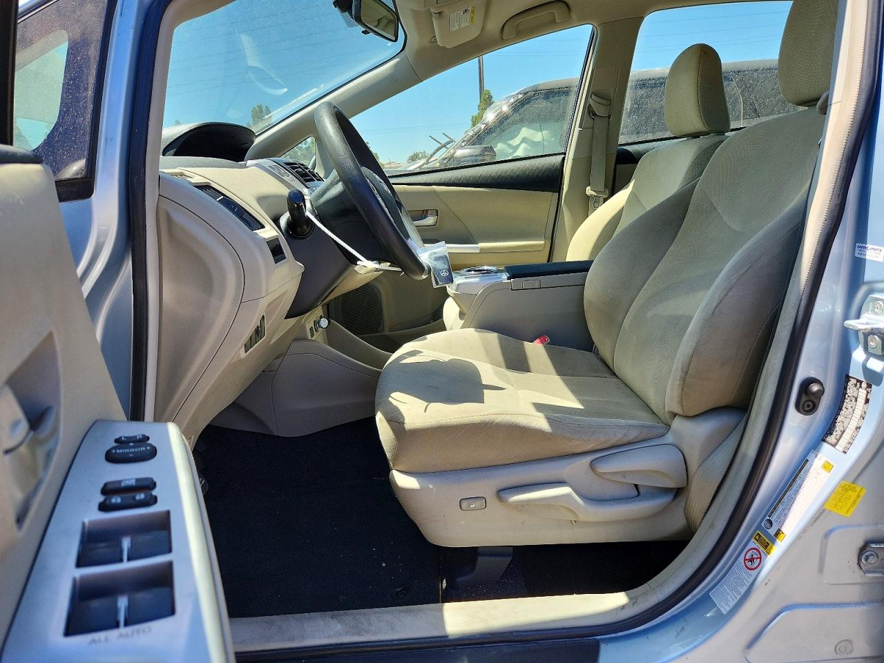 2012 Toyota Prius V Three Blue vin: JTDZN3EU5C3115606