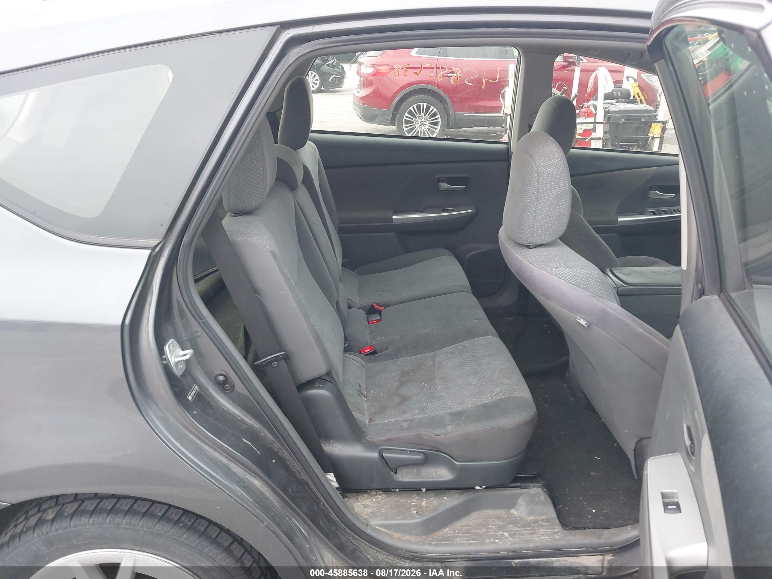 2012 Toyota Prius V Three Gray vin: JTDZN3EU5C3177328
