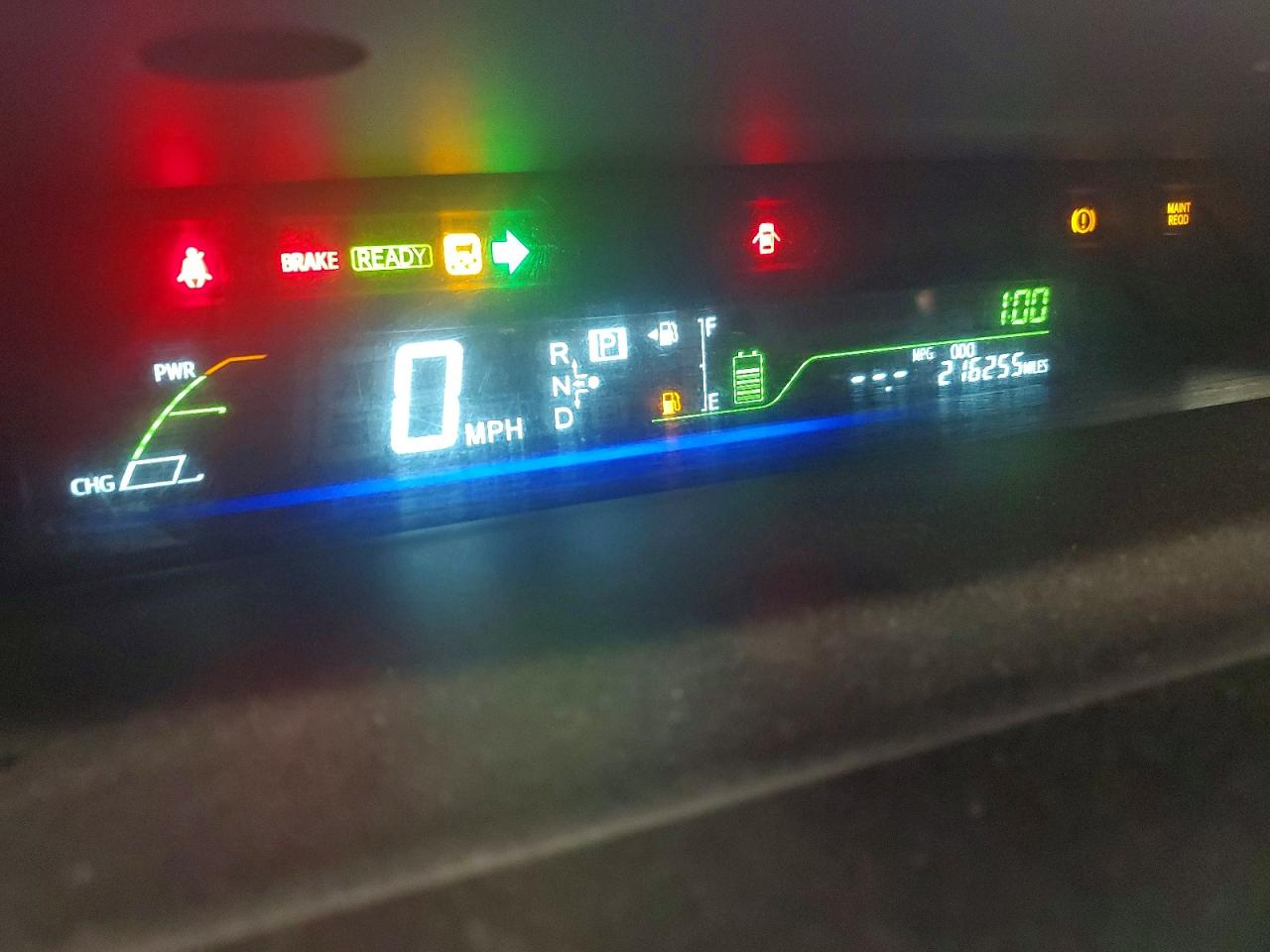 2012 Toyota Prius V Two Red vin: JTDZN3EU5C3186000