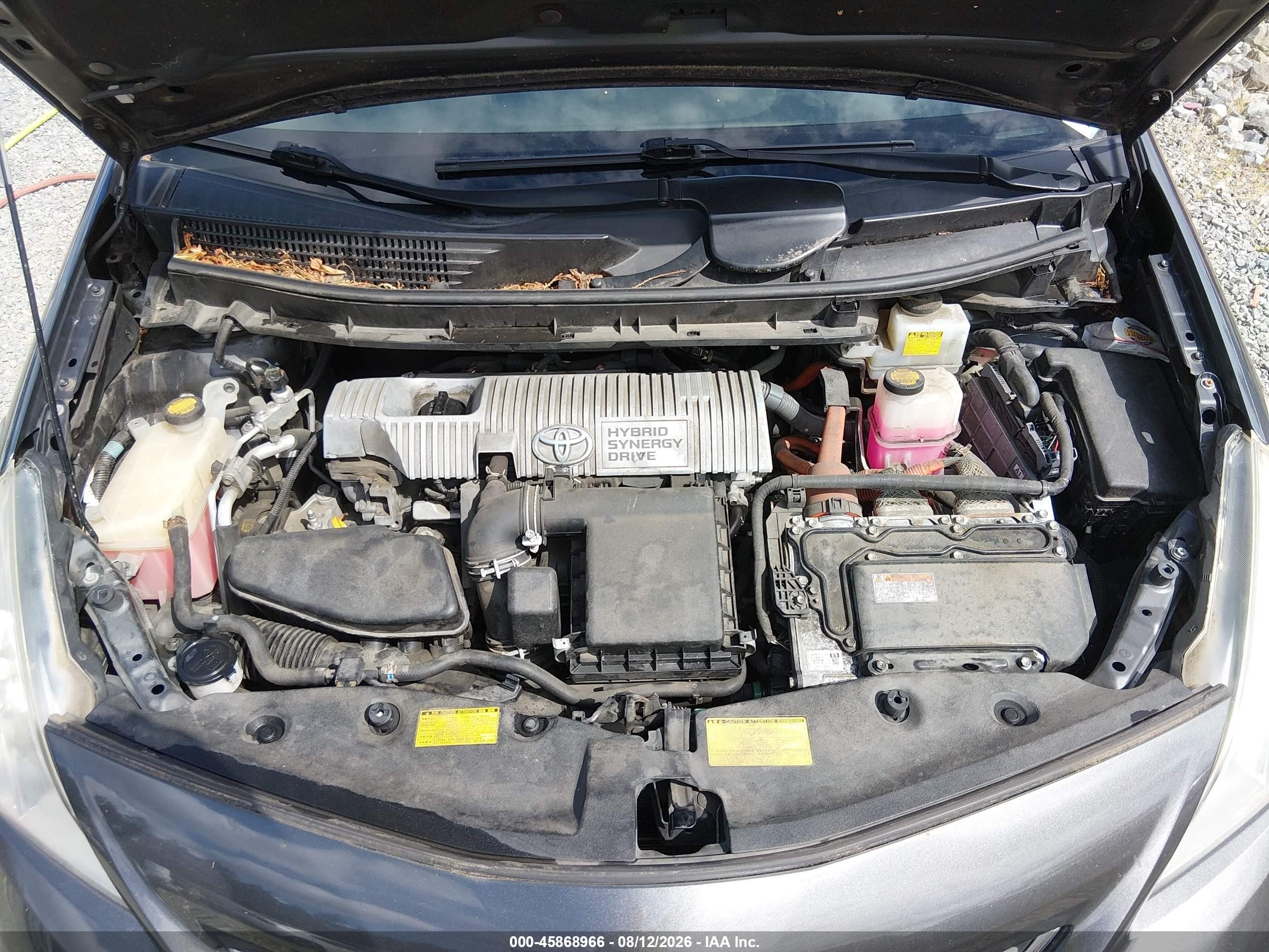 2013 Toyota Prius V Three Серый vin: JTDZN3EU5D3187245