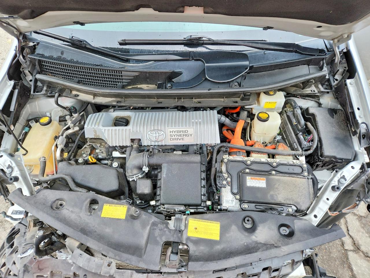 2013 Toyota Prius V Five Silver vin: JTDZN3EU5D3215111