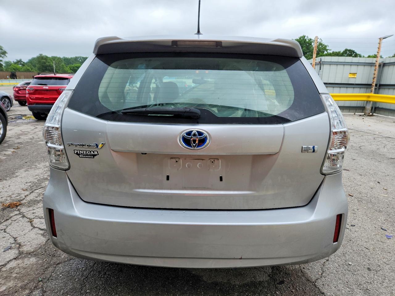 2013 Toyota Prius V Five Silver vin: JTDZN3EU5D3215111