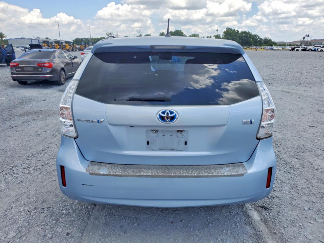 2014 Toyota Prius V Two Blue vin: JTDZN3EU5EJ002155
