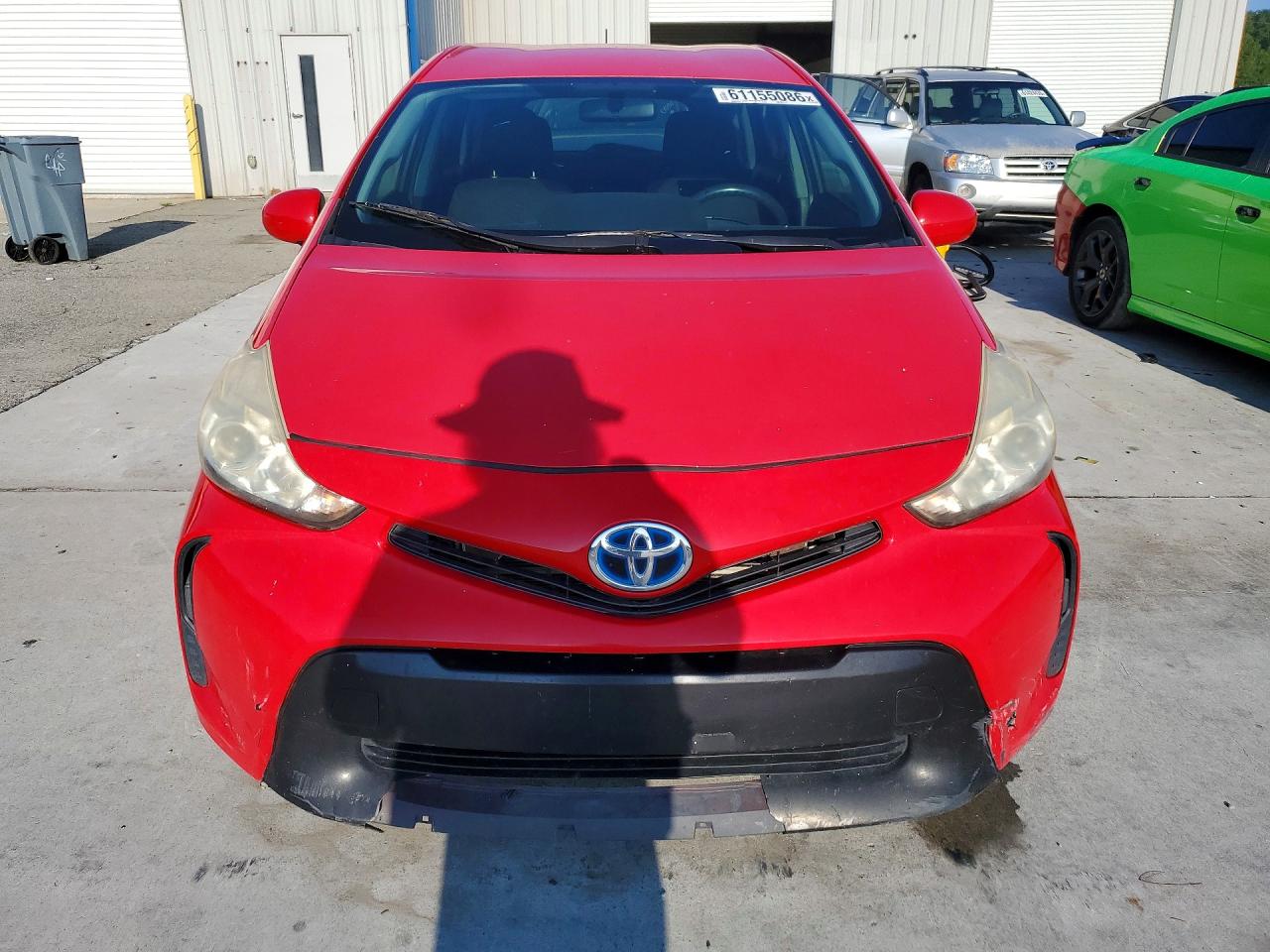 2015 Toyota Prius V Two Red vin: JTDZN3EU5FJ017112