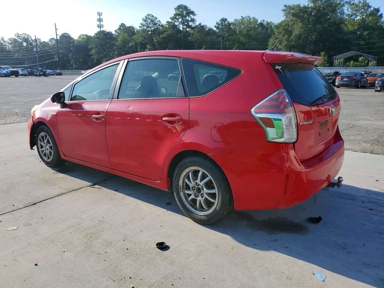 2015 Toyota Prius V Two Red vin: JTDZN3EU5FJ017112