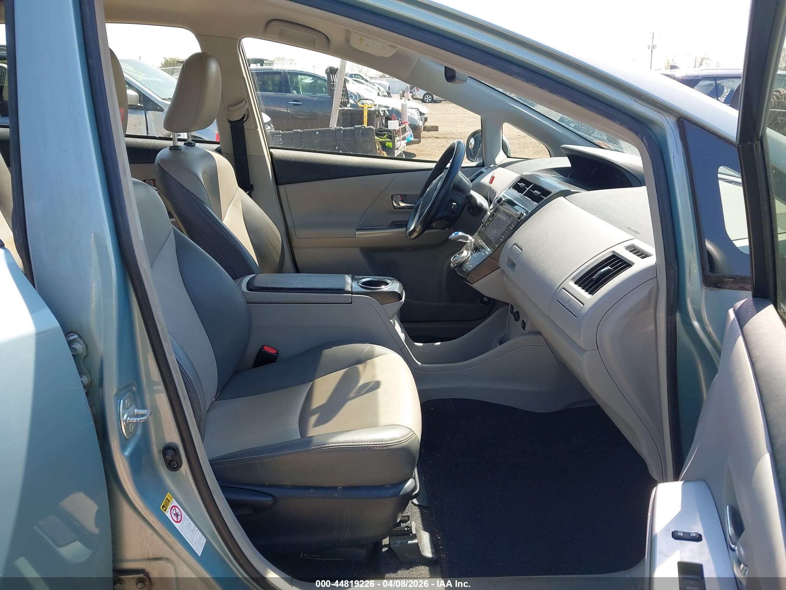 2015 Toyota Prius V Four Blue vin: JTDZN3EU5FJ026182