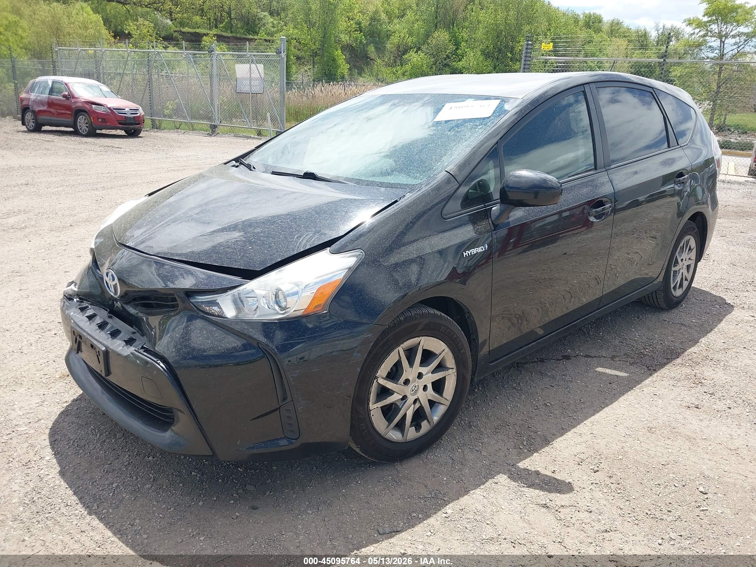 2015 Toyota Prius V Two Black vin: JTDZN3EU5FJ033553