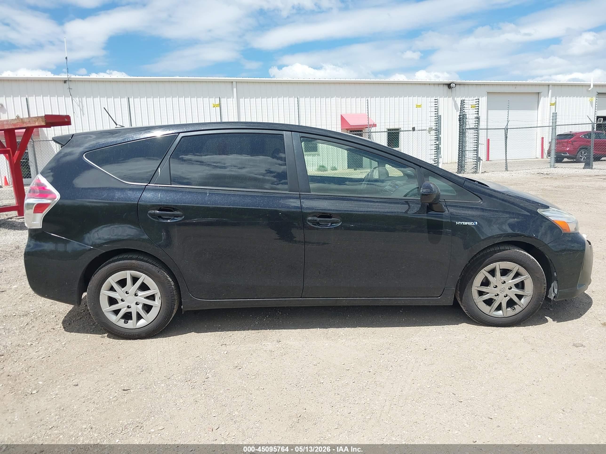 2015 Toyota Prius V Two Black vin: JTDZN3EU5FJ033553