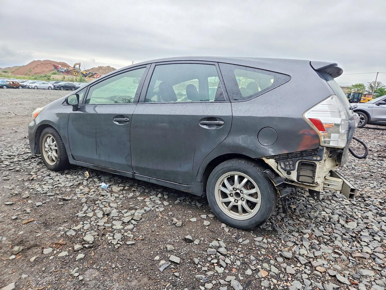 2015 Toyota Prius V Two Gray vin: JTDZN3EU5FJ035142