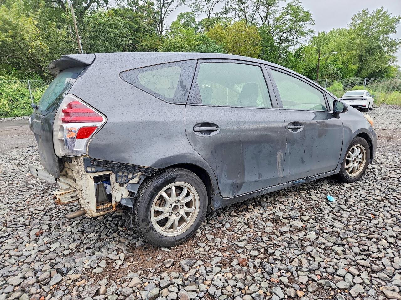 2015 Toyota Prius V Two Gray vin: JTDZN3EU5FJ035142