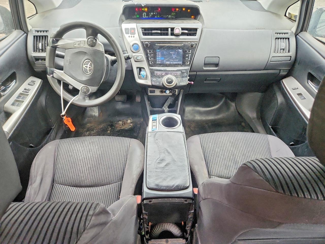 2015 Toyota Prius V Two Gray vin: JTDZN3EU5FJ035142