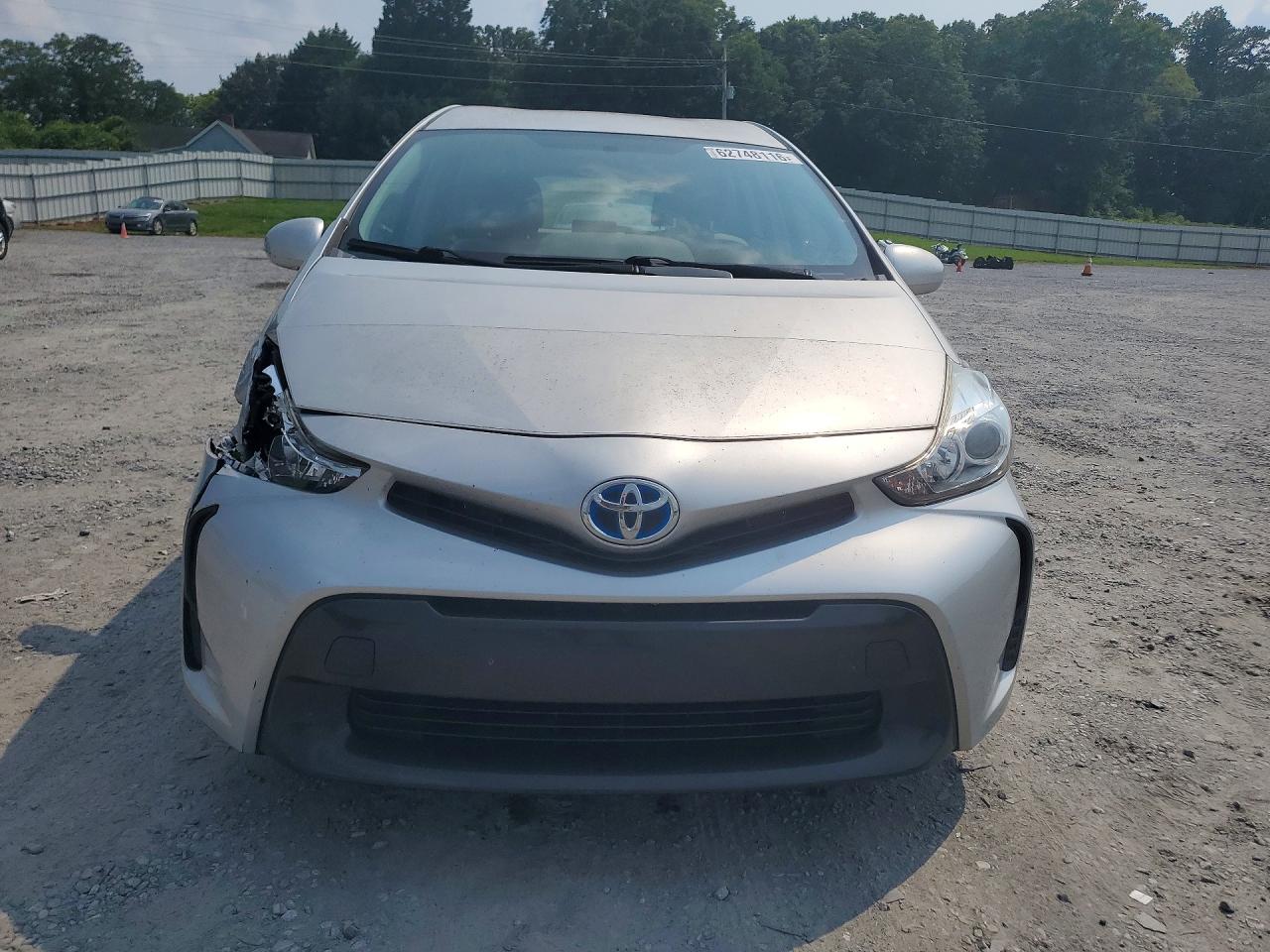 2015 Toyota Prius Silver vin: JTDZN3EU5FJ040244