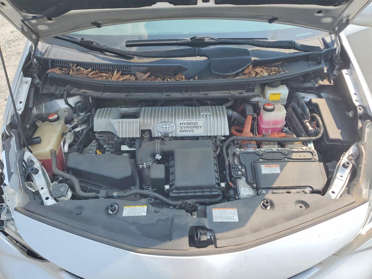 2015 Toyota Prius Silver vin: JTDZN3EU5FJ040244