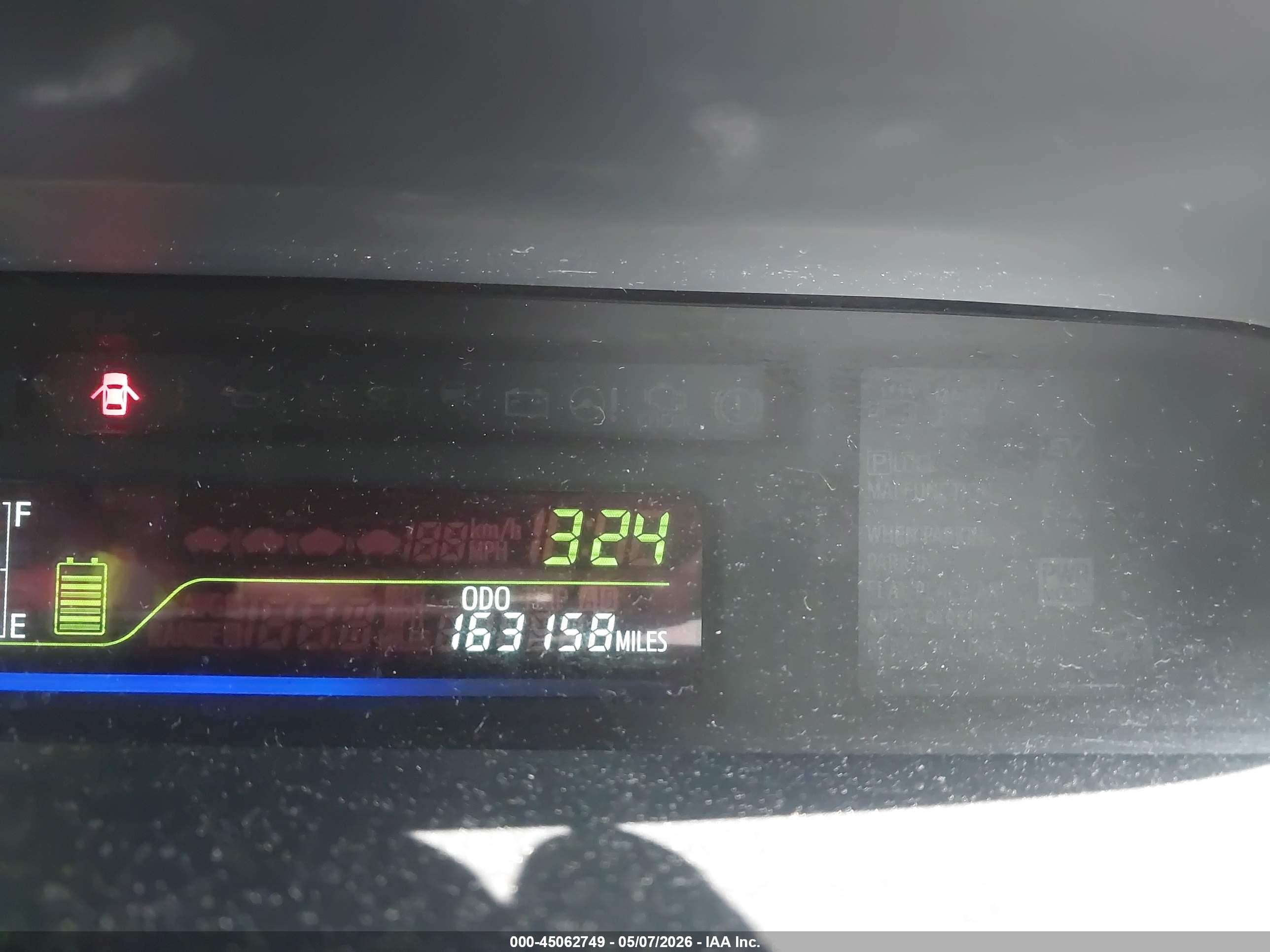 2012 Toyota Prius V Three Красный vin: JTDZN3EU6C3049941