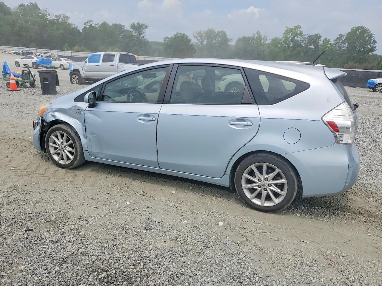 2012 Toyota Prius V Five Синий vin: JTDZN3EU6C3112245