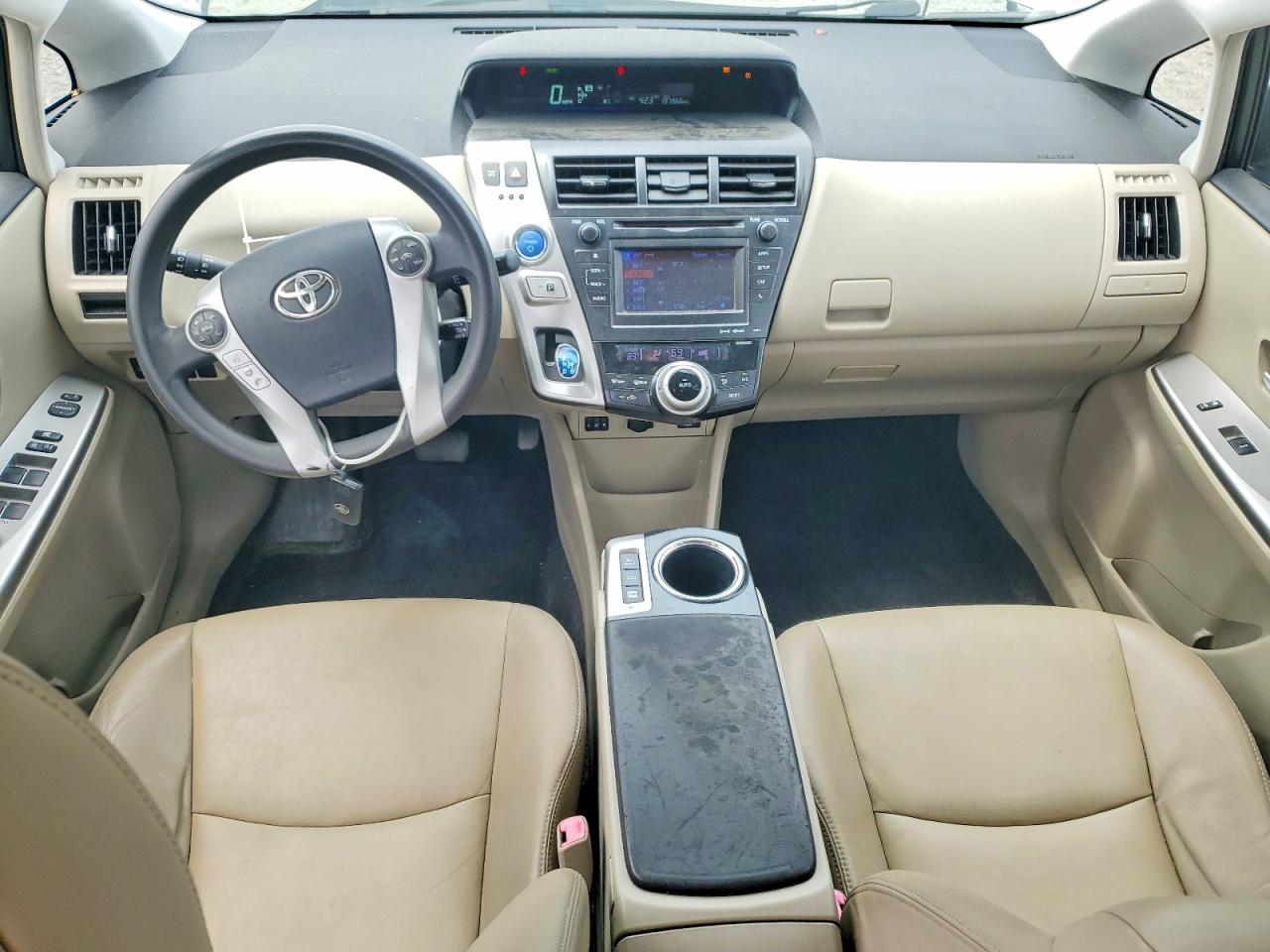 2012 Toyota Prius V Five Синий vin: JTDZN3EU6C3112245