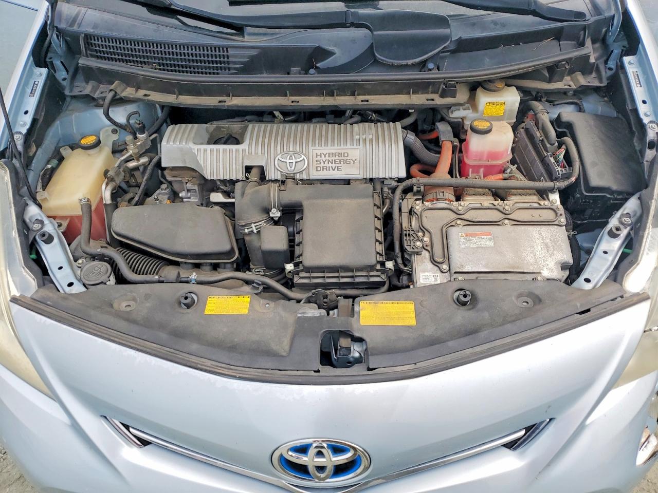 2012 Toyota Prius V Five Синий vin: JTDZN3EU6C3112245