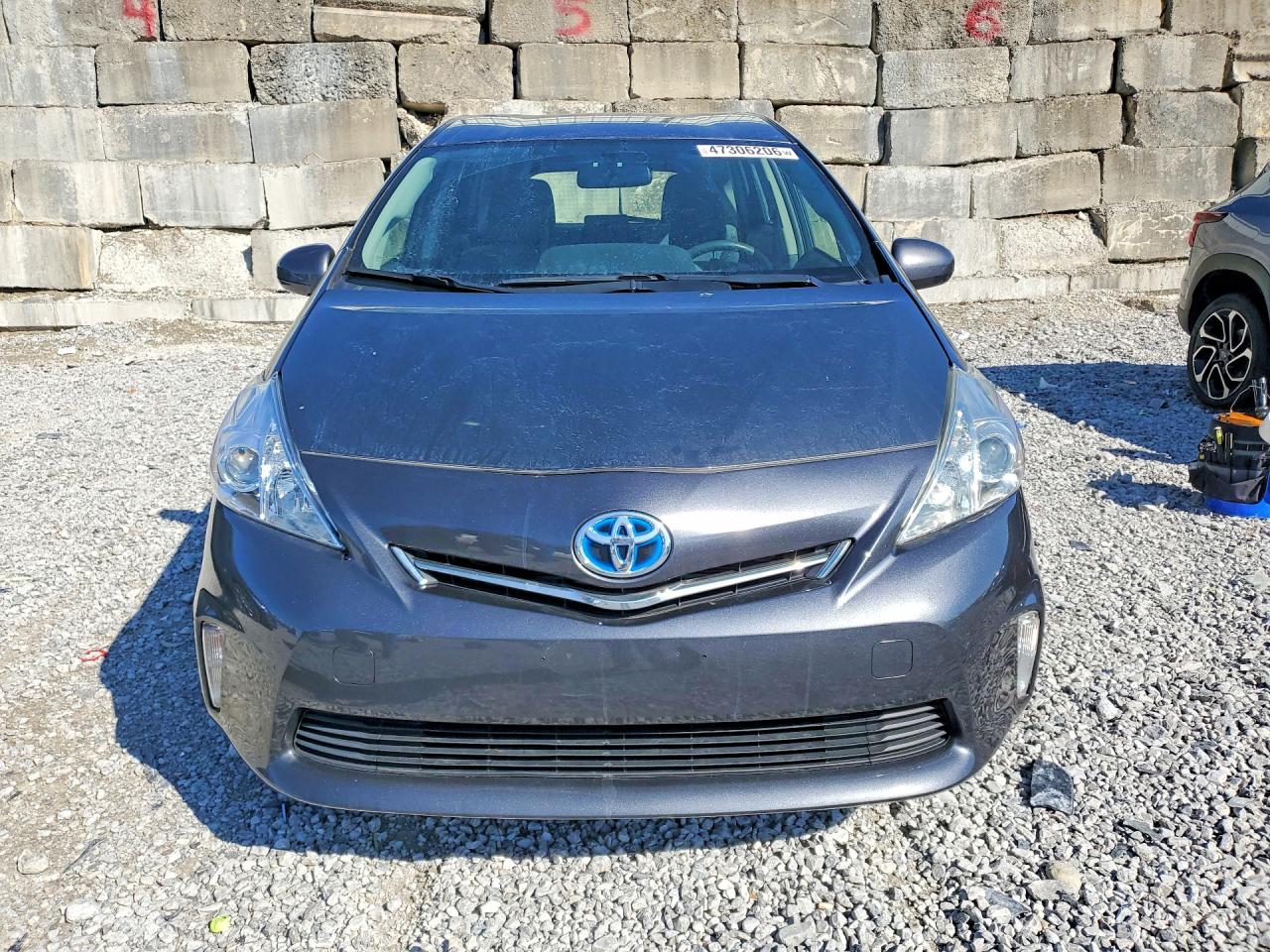 2012 Toyota Prius V Two Gray vin: JTDZN3EU6C3132088