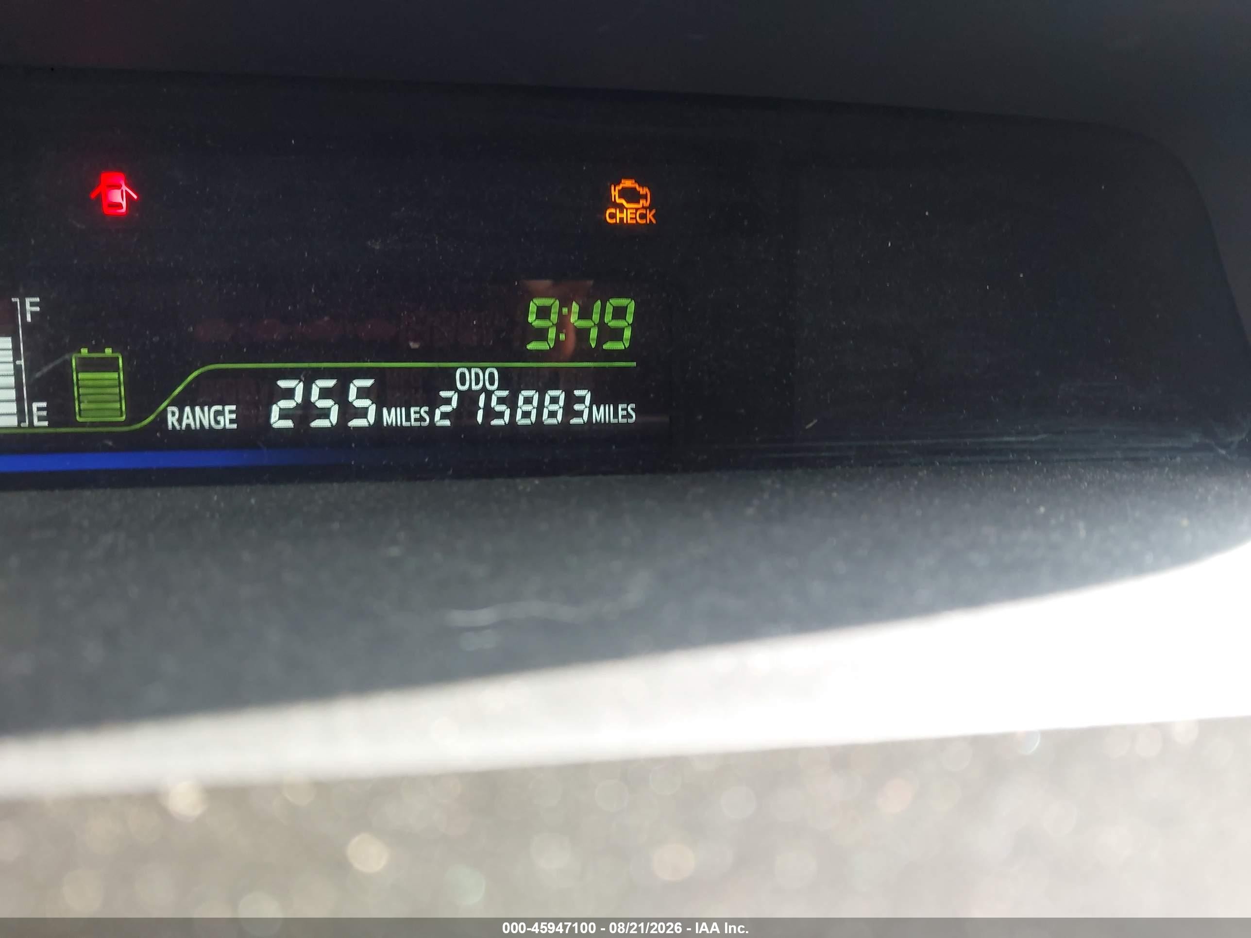 2013 Toyota Prius V Three Red vin: JTDZN3EU6D3192258