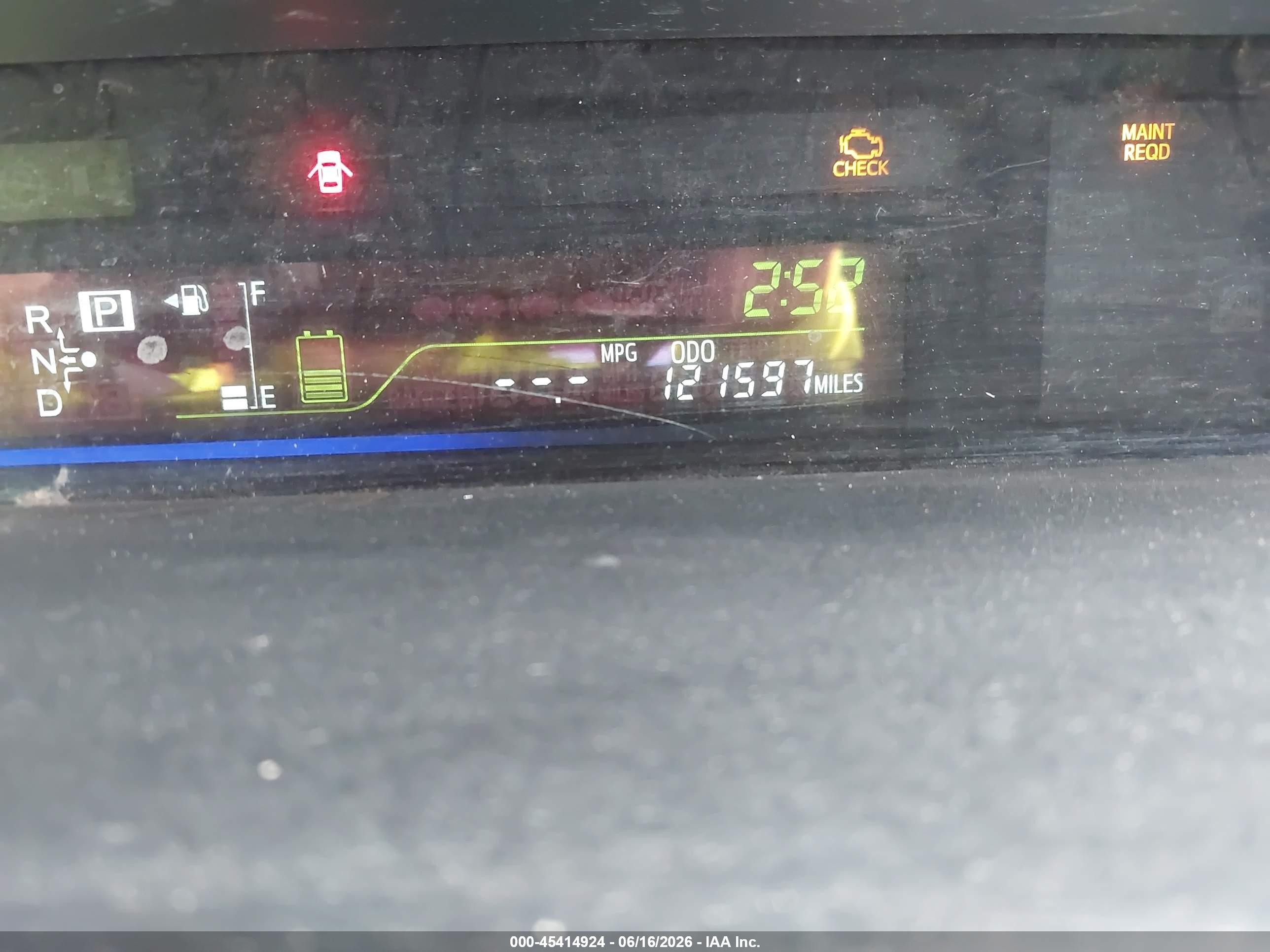 2013 Toyota Prius V Five/three/two Gray vin: JTDZN3EU6D3205574