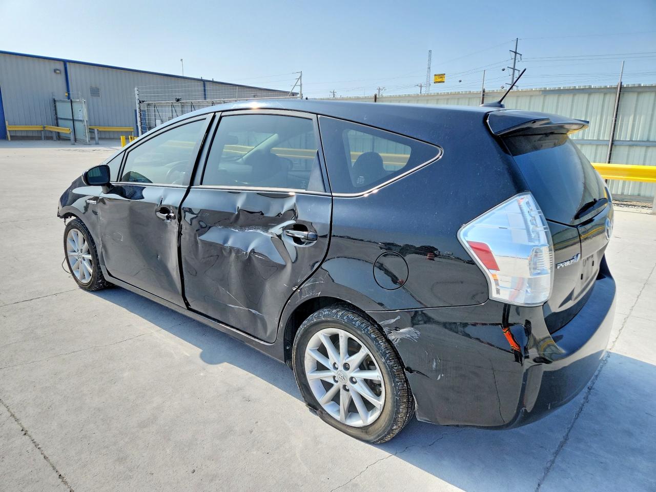 2013 Toyota Prius V Five Black vin: JTDZN3EU6D3206160