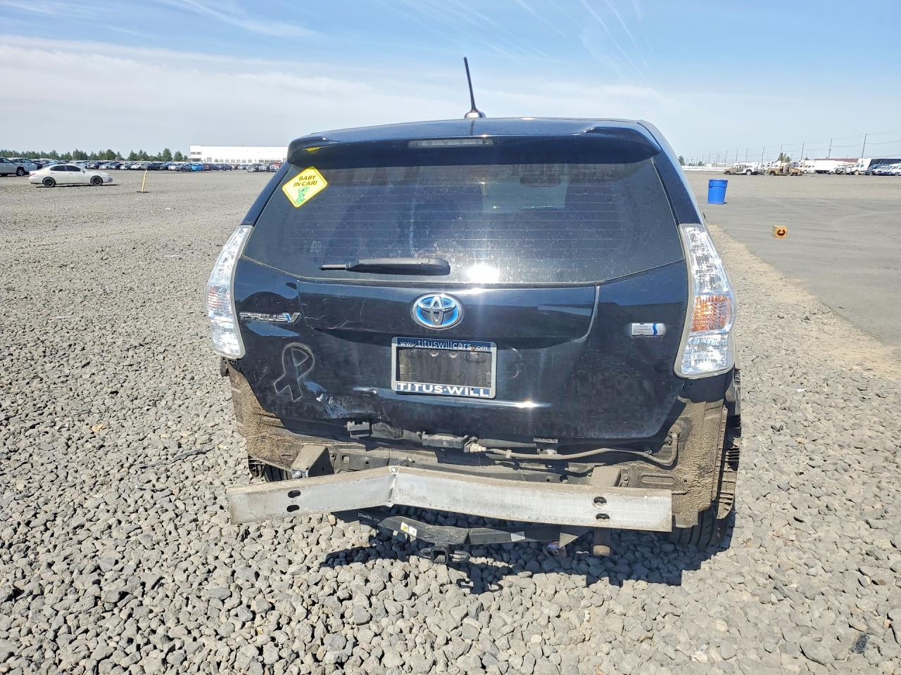 2013 Toyota Prius V Five Black vin: JTDZN3EU6D3209673