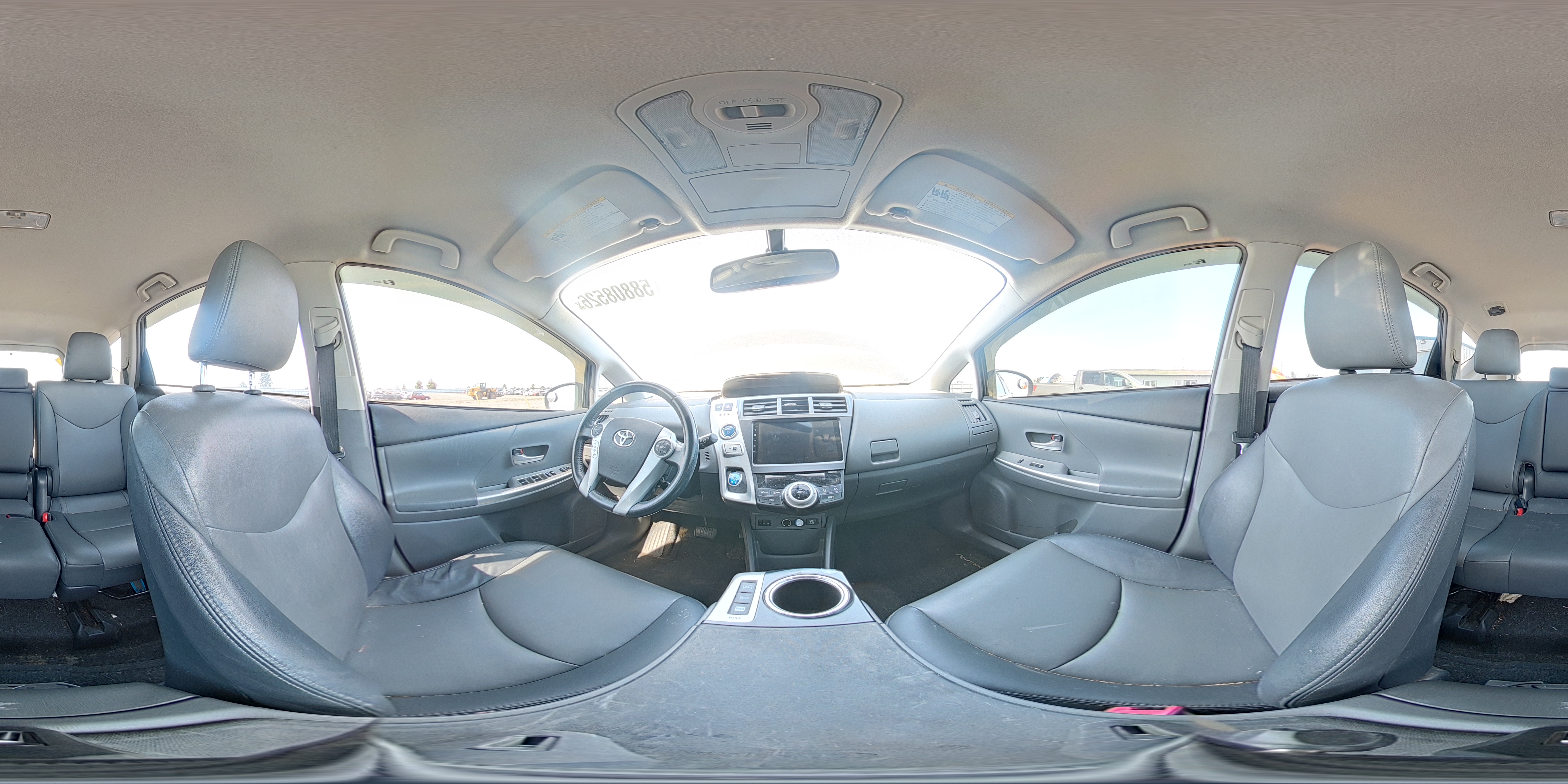 2013 Toyota Prius V Five Black vin: JTDZN3EU6D3209673