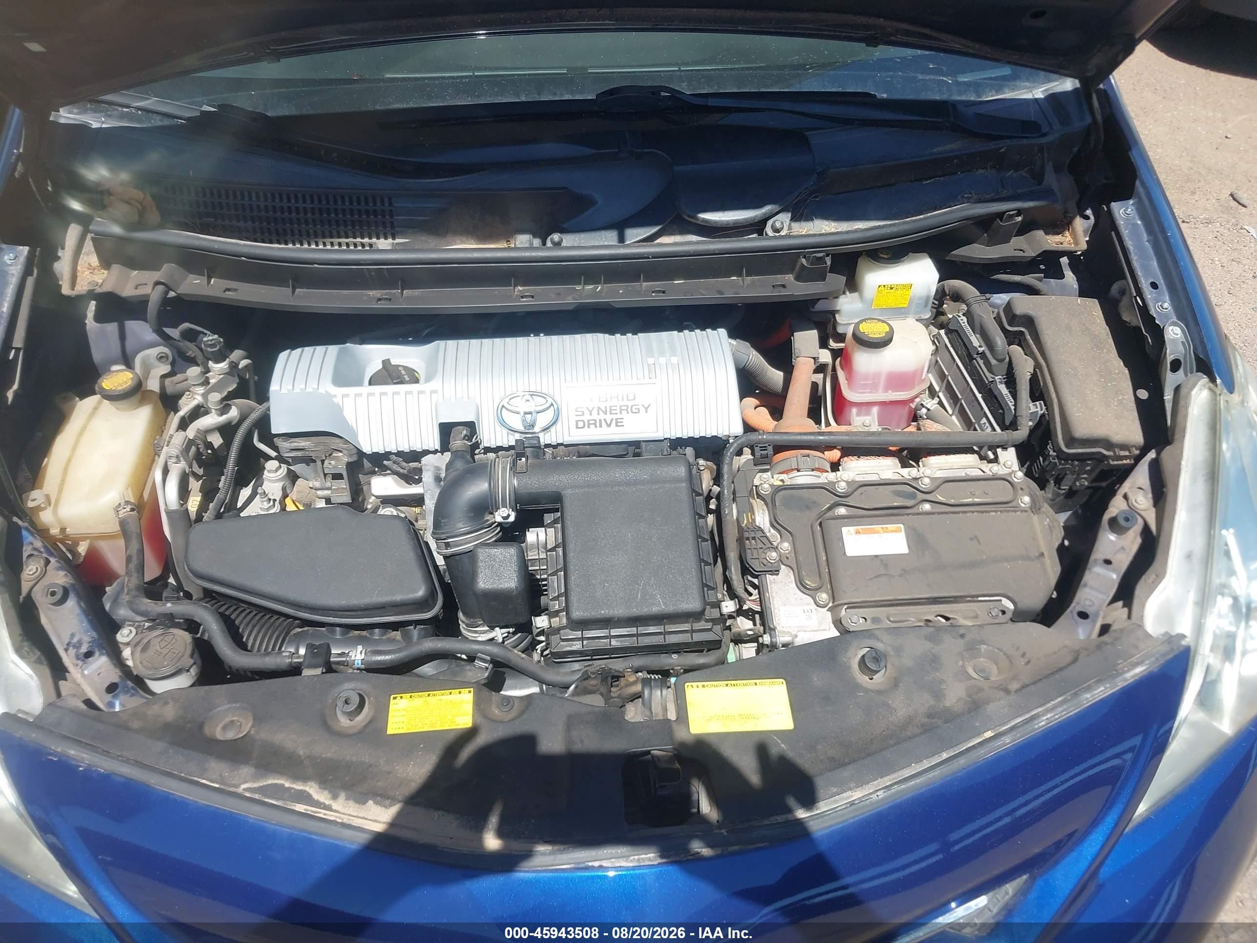 2013 Toyota Prius V Three Blue vin: JTDZN3EU6D3210936