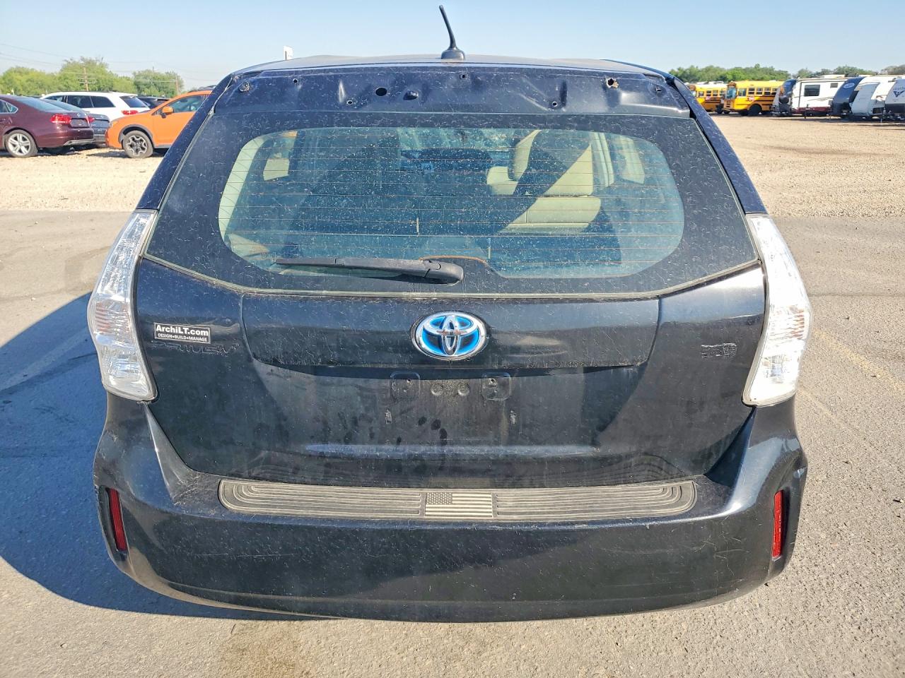 2013 Toyota Prius V Three Black vin: JTDZN3EU6D3215912