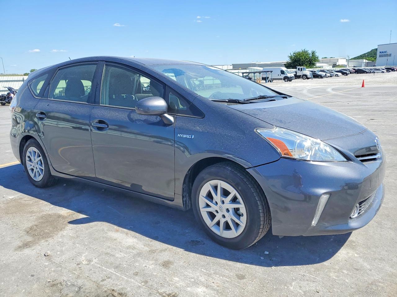 2013 Toyota Prius V Three Gray vin: JTDZN3EU6D3287256