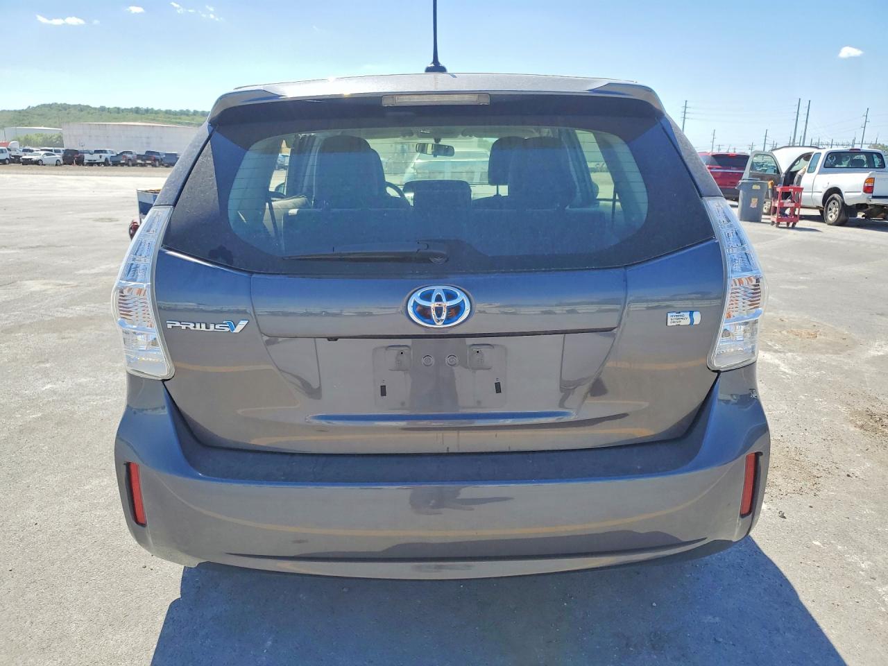 2013 Toyota Prius V Three Gray vin: JTDZN3EU6D3287256