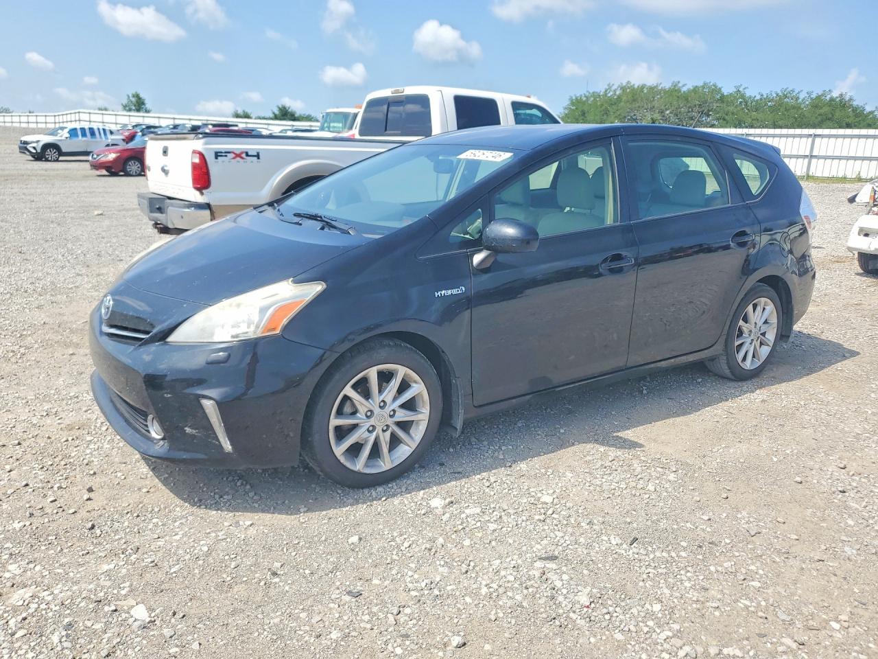 2014 Toyota Prius V Five Black vin: JTDZN3EU6E3318541
