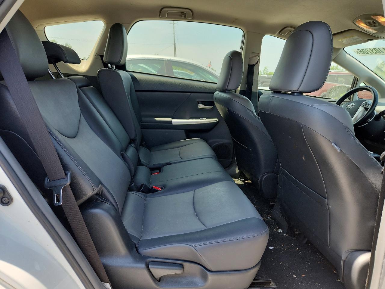 2014 Toyota Prius V Five Белый vin: JTDZN3EU6E3351958