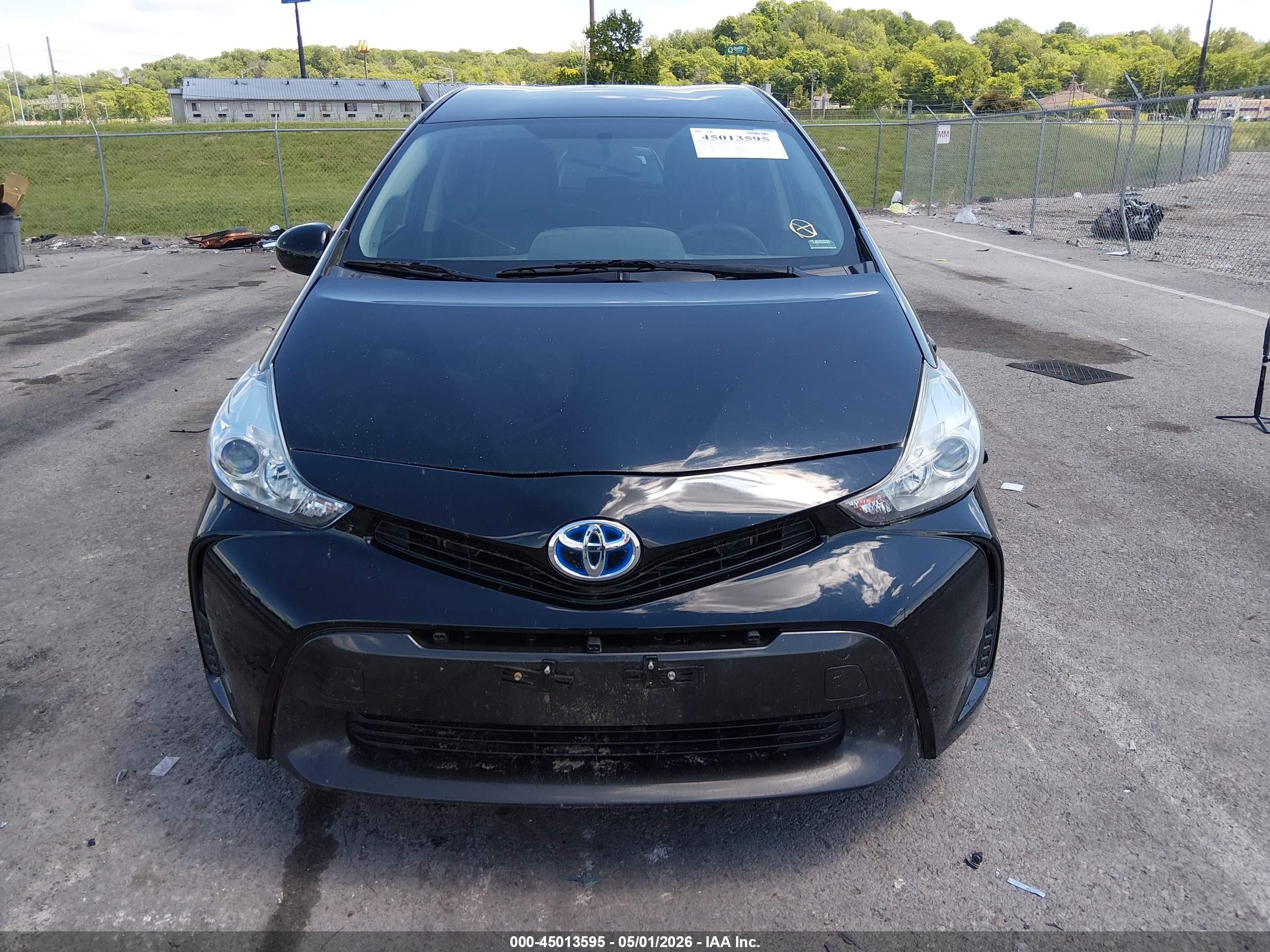 2015 Toyota Prius V Two Black vin: JTDZN3EU6FJ024196