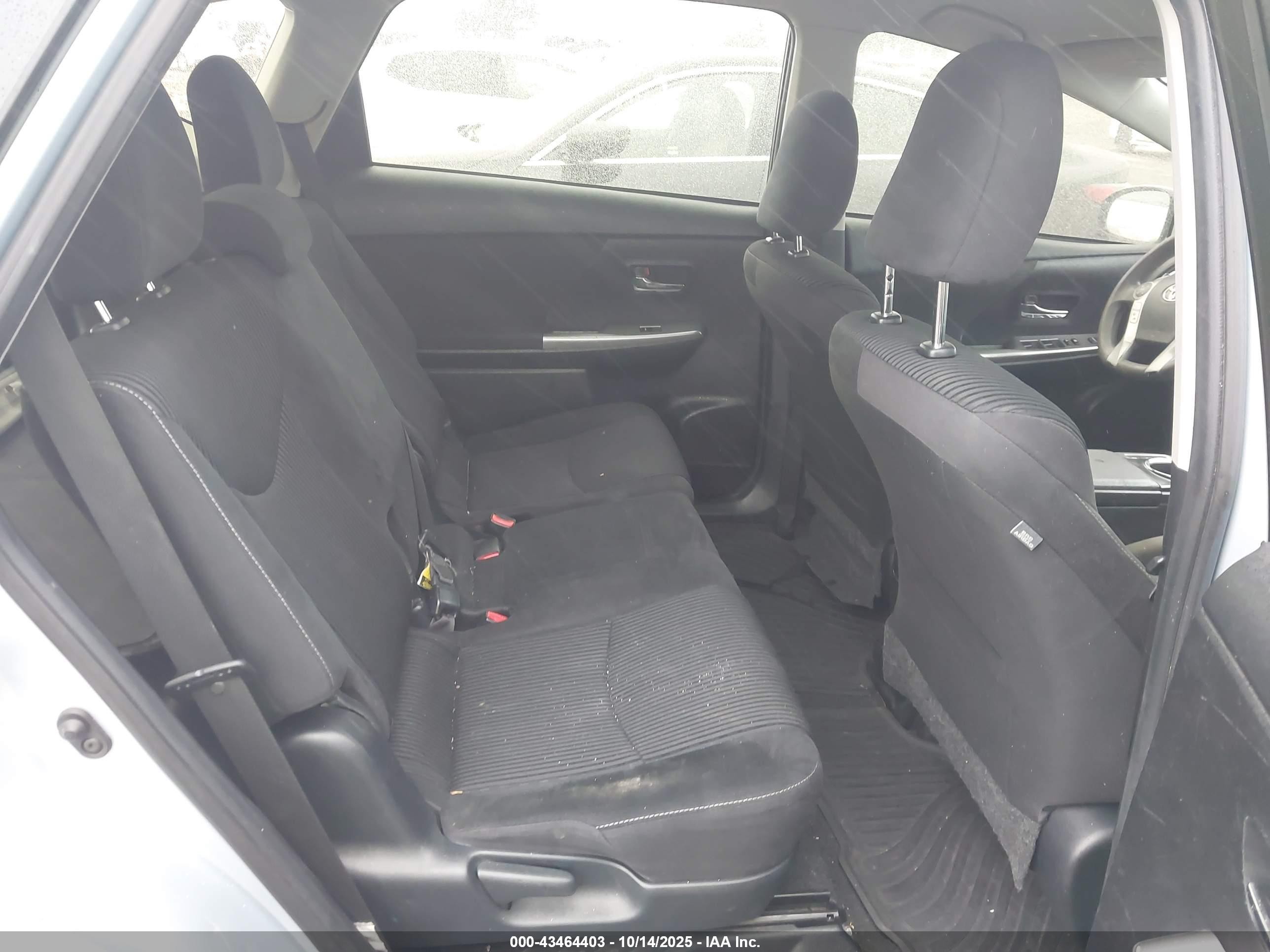 2015 Toyota Prius V Two Light Blue vin: JTDZN3EU6FJ026675