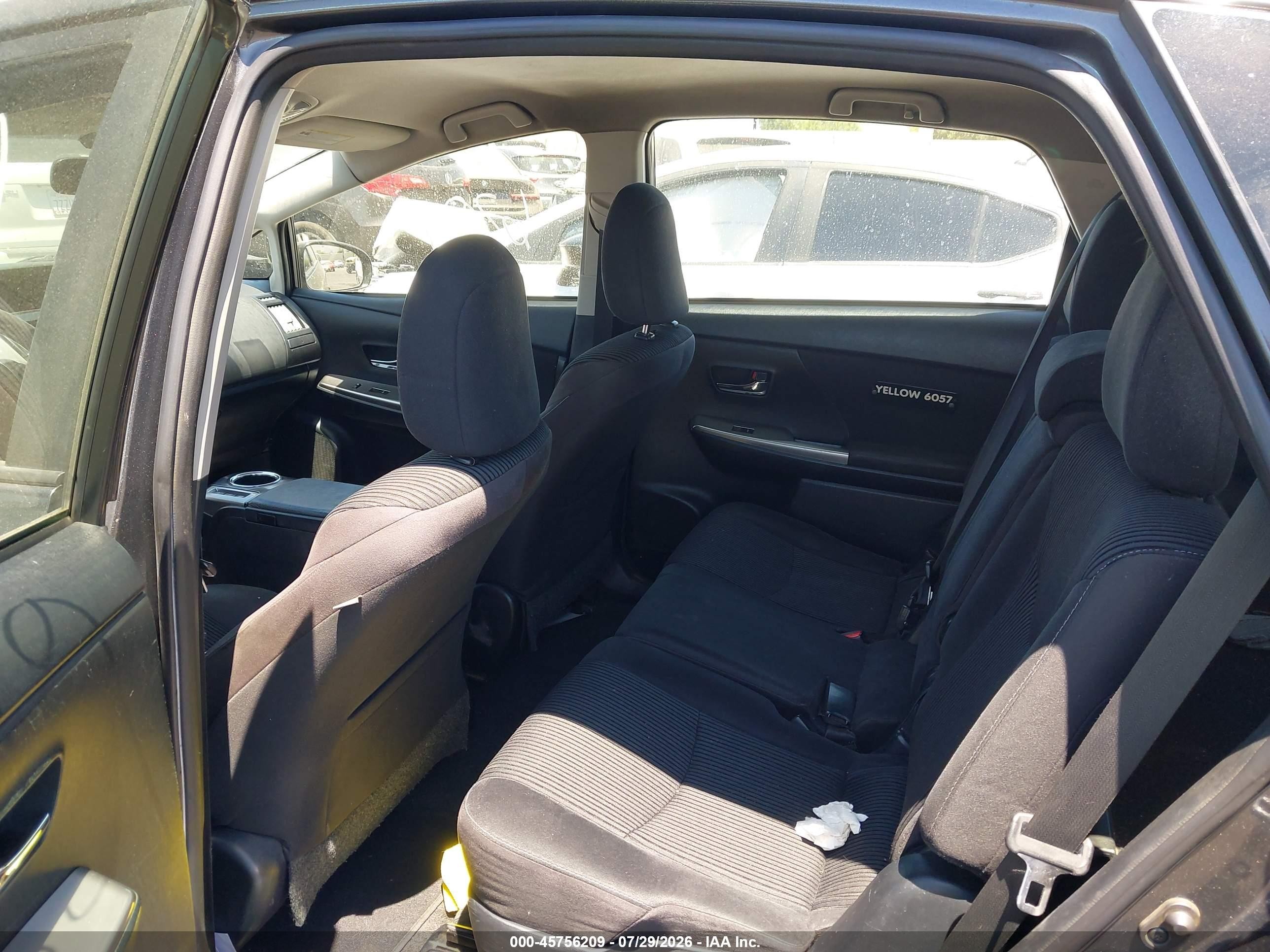 2015 Toyota Prius V Three Gray vin: JTDZN3EU6FJ030998
