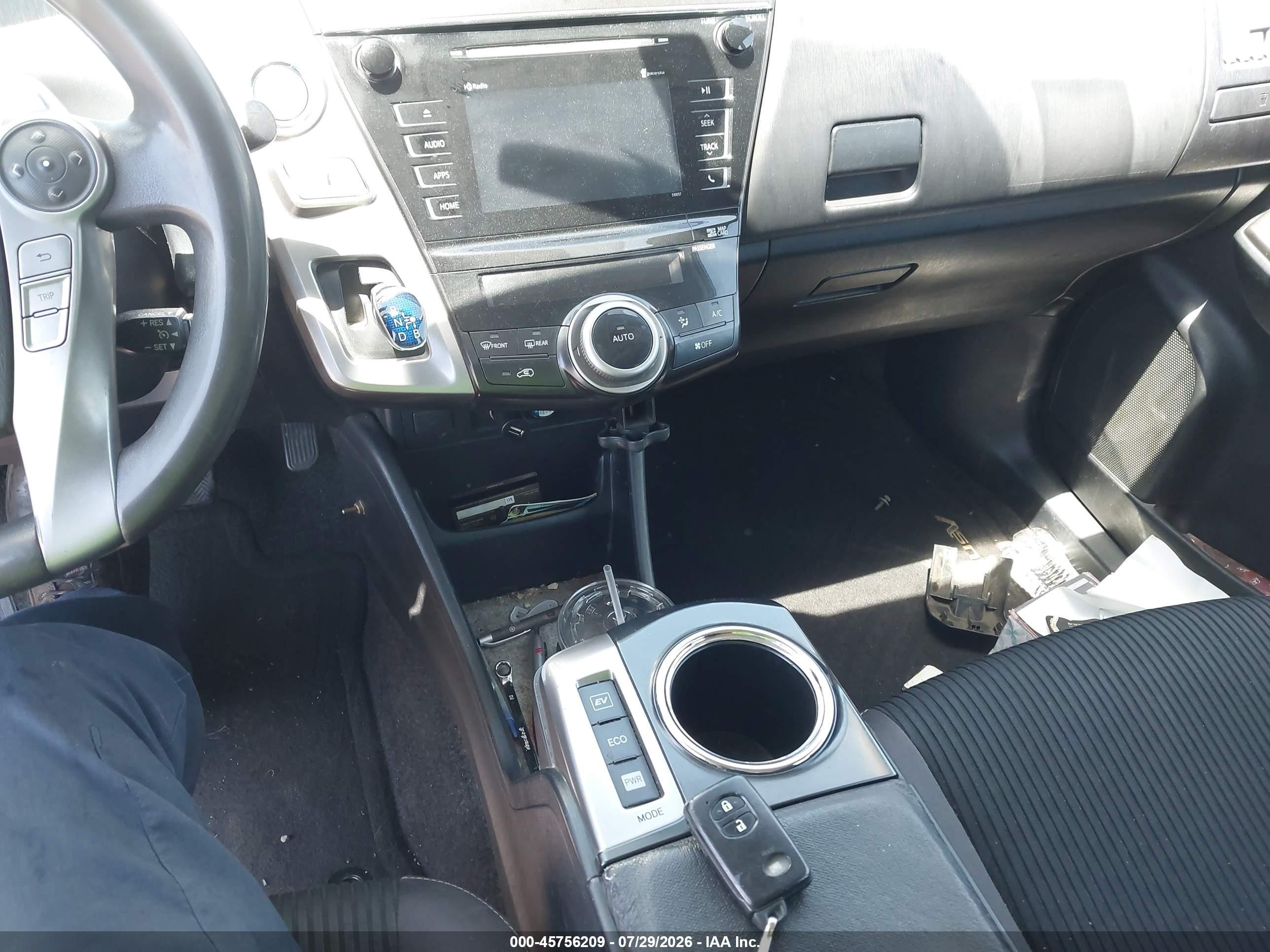 2015 Toyota Prius V Three Gray vin: JTDZN3EU6FJ030998
