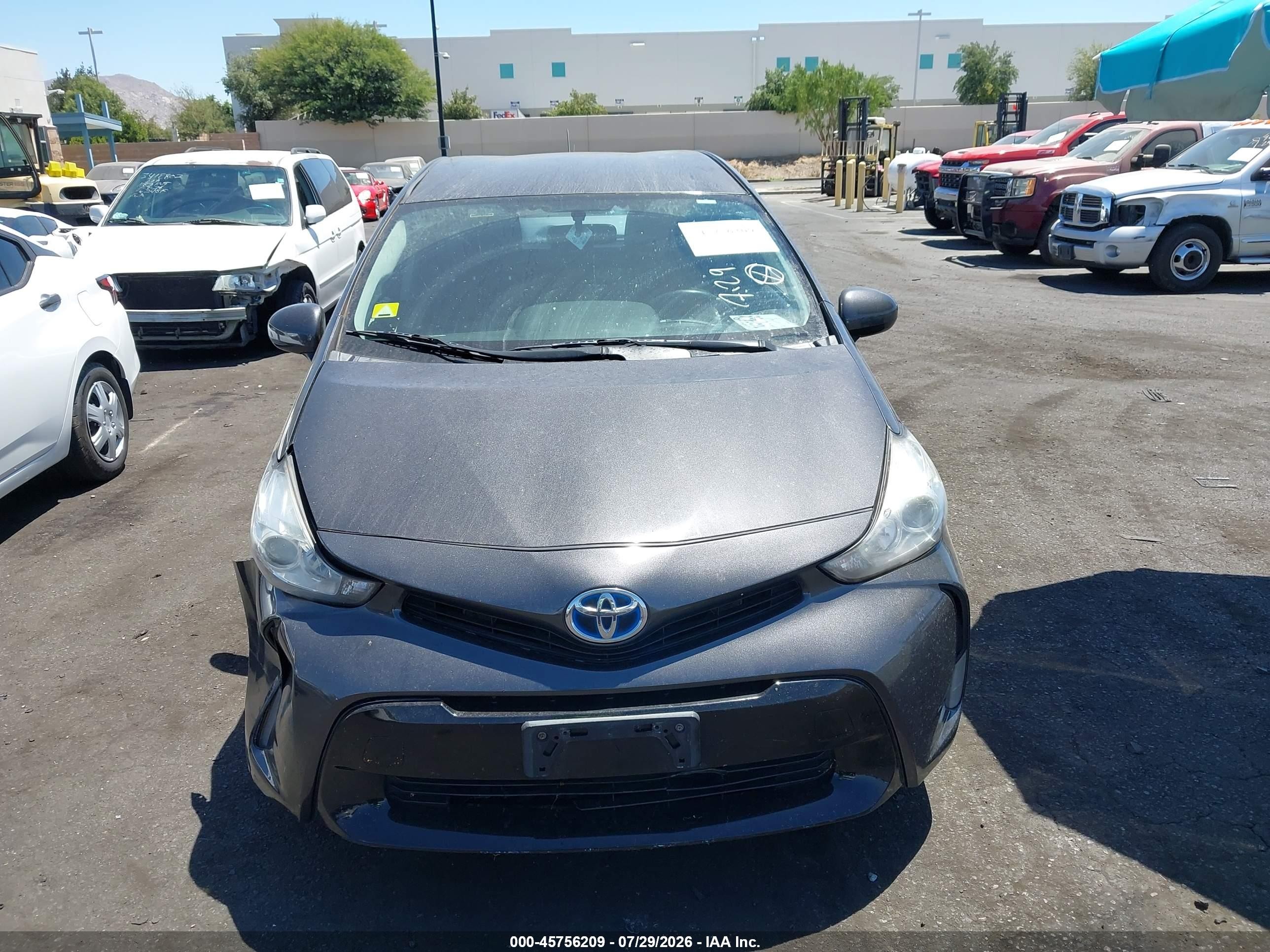 2015 Toyota Prius V Three Gray vin: JTDZN3EU6FJ030998