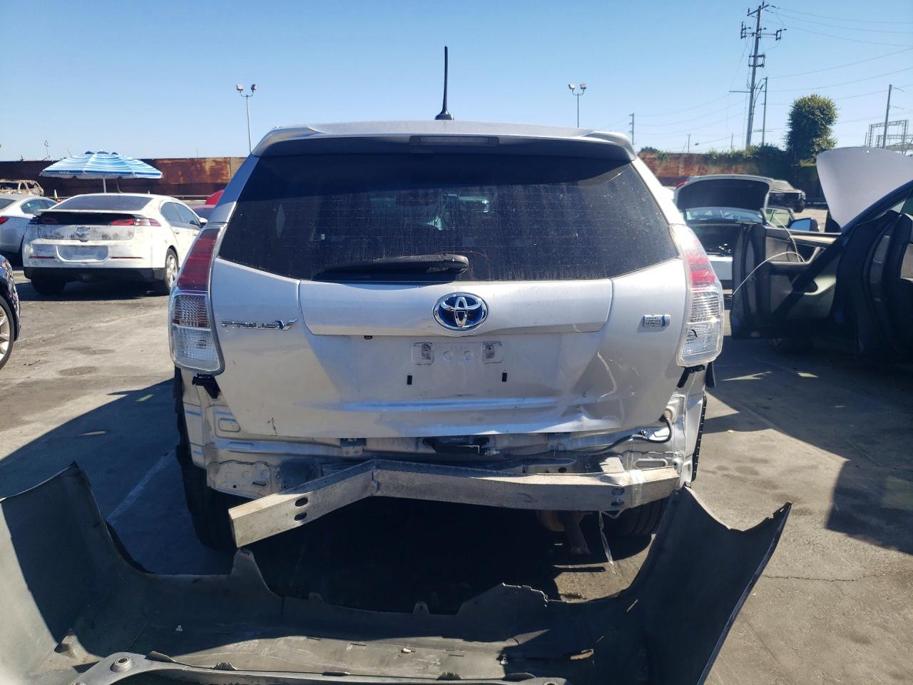 2015 Toyota Prius V Five Gray vin: JTDZN3EU6FJ039913