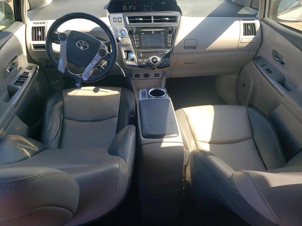 2015 Toyota Prius V Five Gray vin: JTDZN3EU6FJ039913